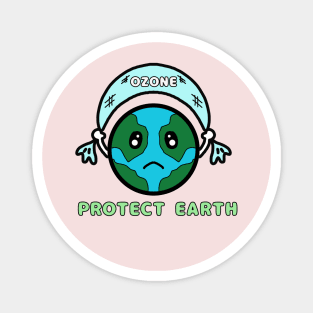 Protect Earth & Save Environment Magnet